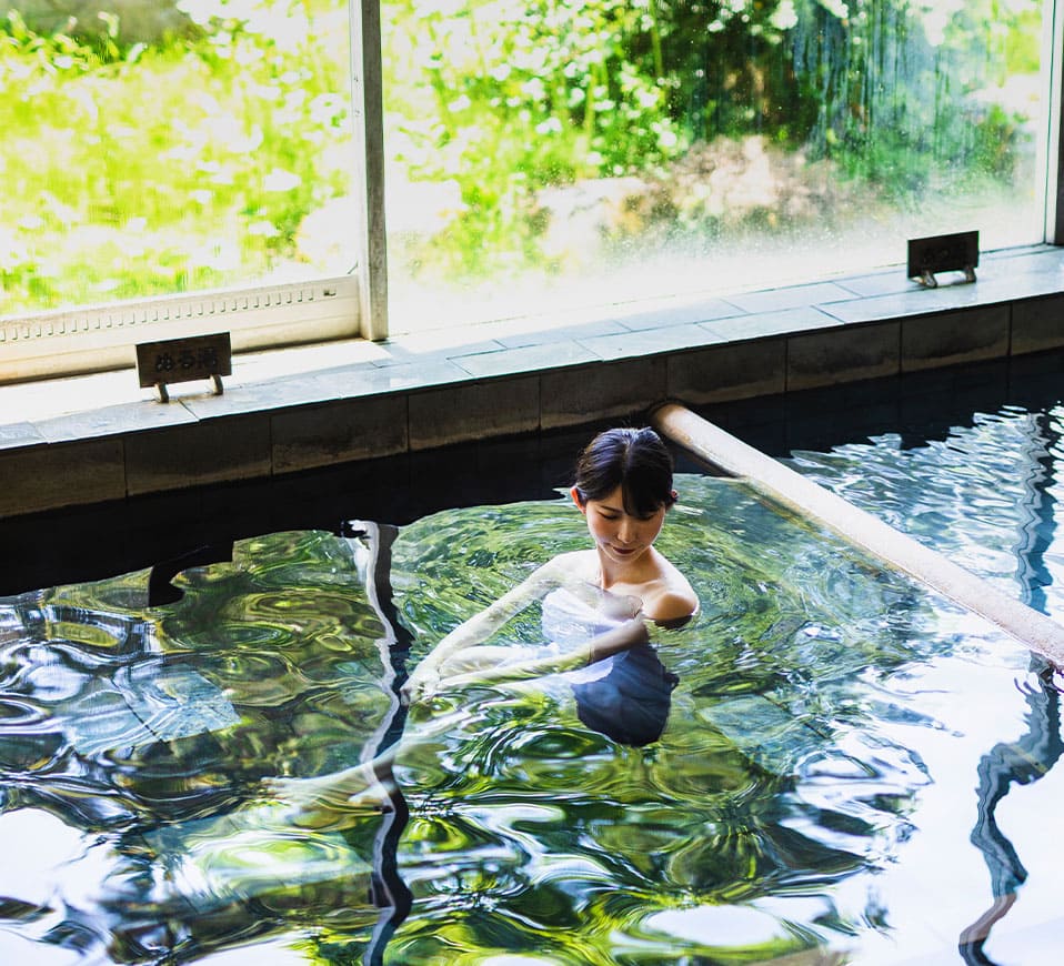 Image：A villa resort of beautiful hot springs and gourmet cuisine