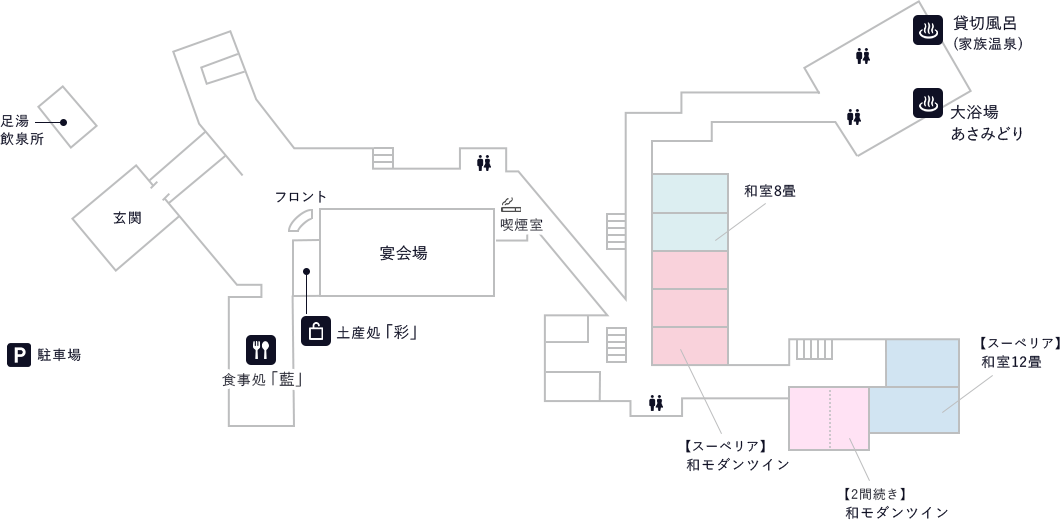 1F館内図