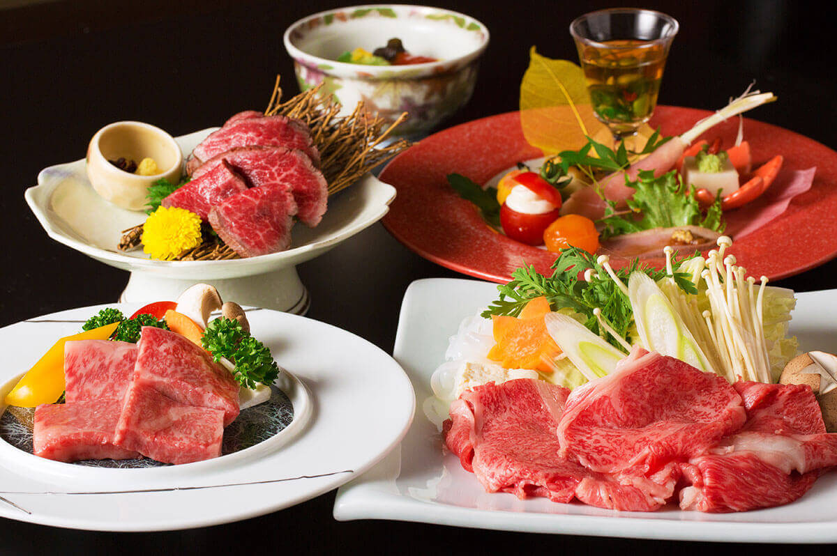 イメージ:選べる牛肉三昧膳