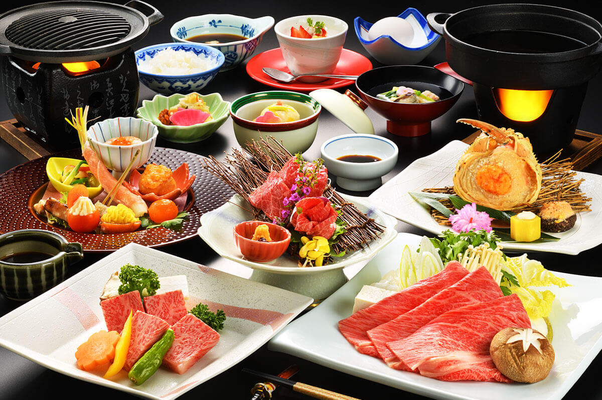 イメージ:選べる牛肉三昧膳