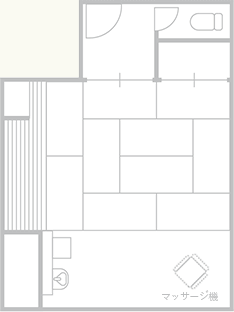 間取り図：和室10畳以上