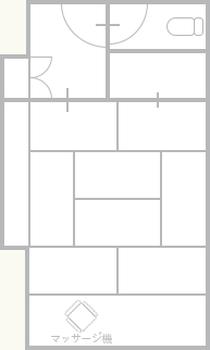 間取り図：和室8畳